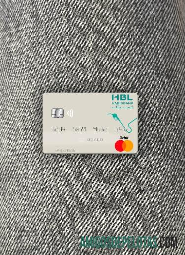 Maldivas Habib Bank Limited Mastercard Photolook Frente baixar para verificação